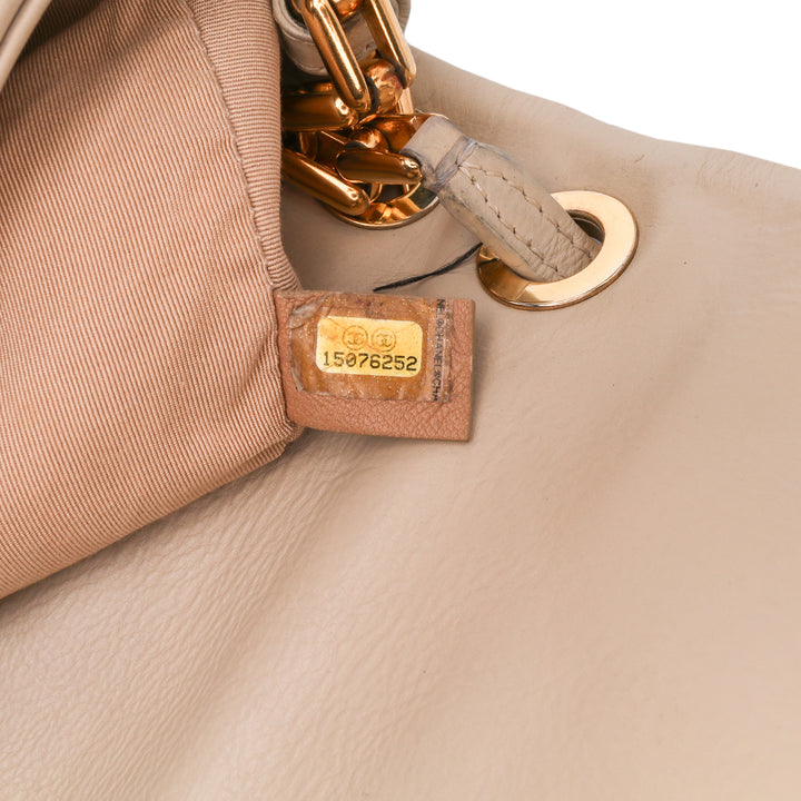 Chanel Quilted Cuir de veau Ultimate Stitch Retro Chain Flap Marron