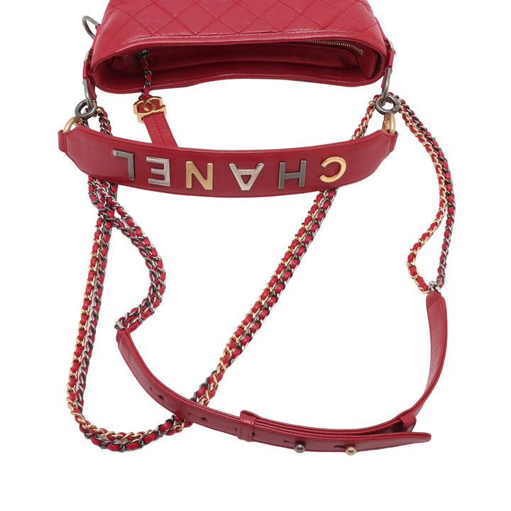 Chanel Medium vieilli Cuir de veau Gabrielle Hobo
