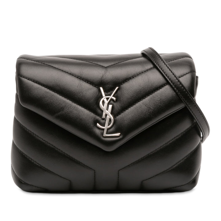 Saint Laurent Toy Cuir Monogram LouLou Sac porté croisé