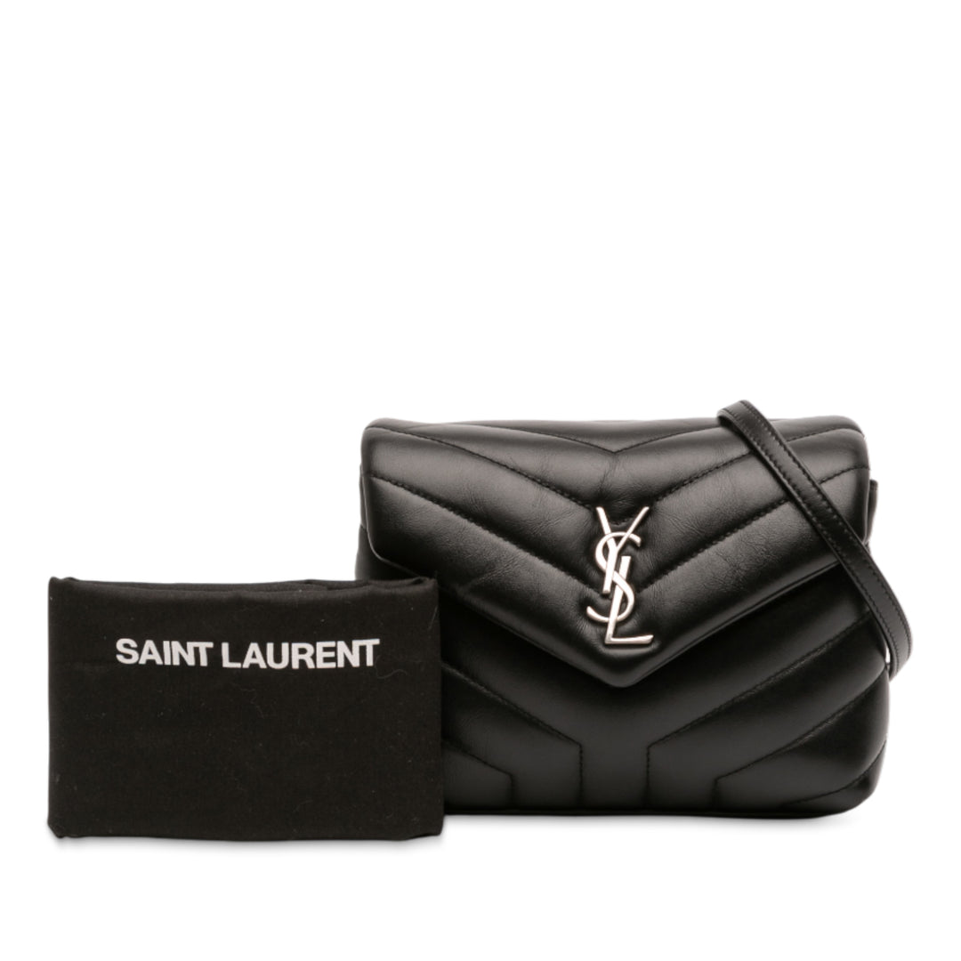 Saint Laurent Toy Cuir Monogram LouLou Sac porté croisé