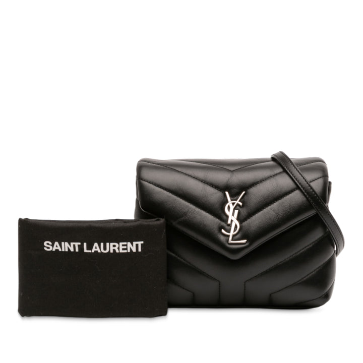 Saint Laurent Toy Cuir Monogram LouLou Sac porté croisé