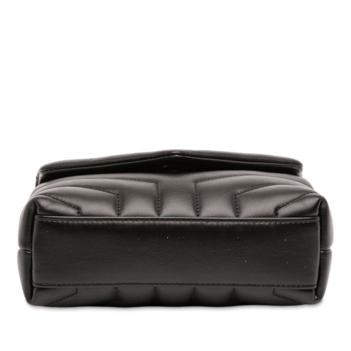 Saint Laurent Toy Cuir Monogram LouLou Sac porté croisé