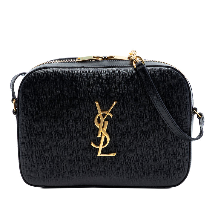 Saint Laurent Medium Grain De Poudre Classic Monogram Sac caméra