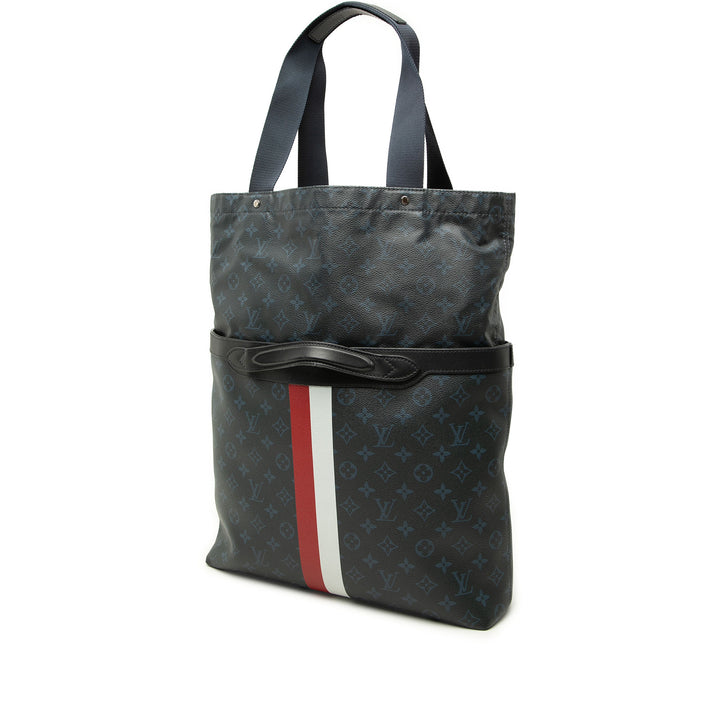 Cobalt Stripe Ultralight Sac Monogram Noir