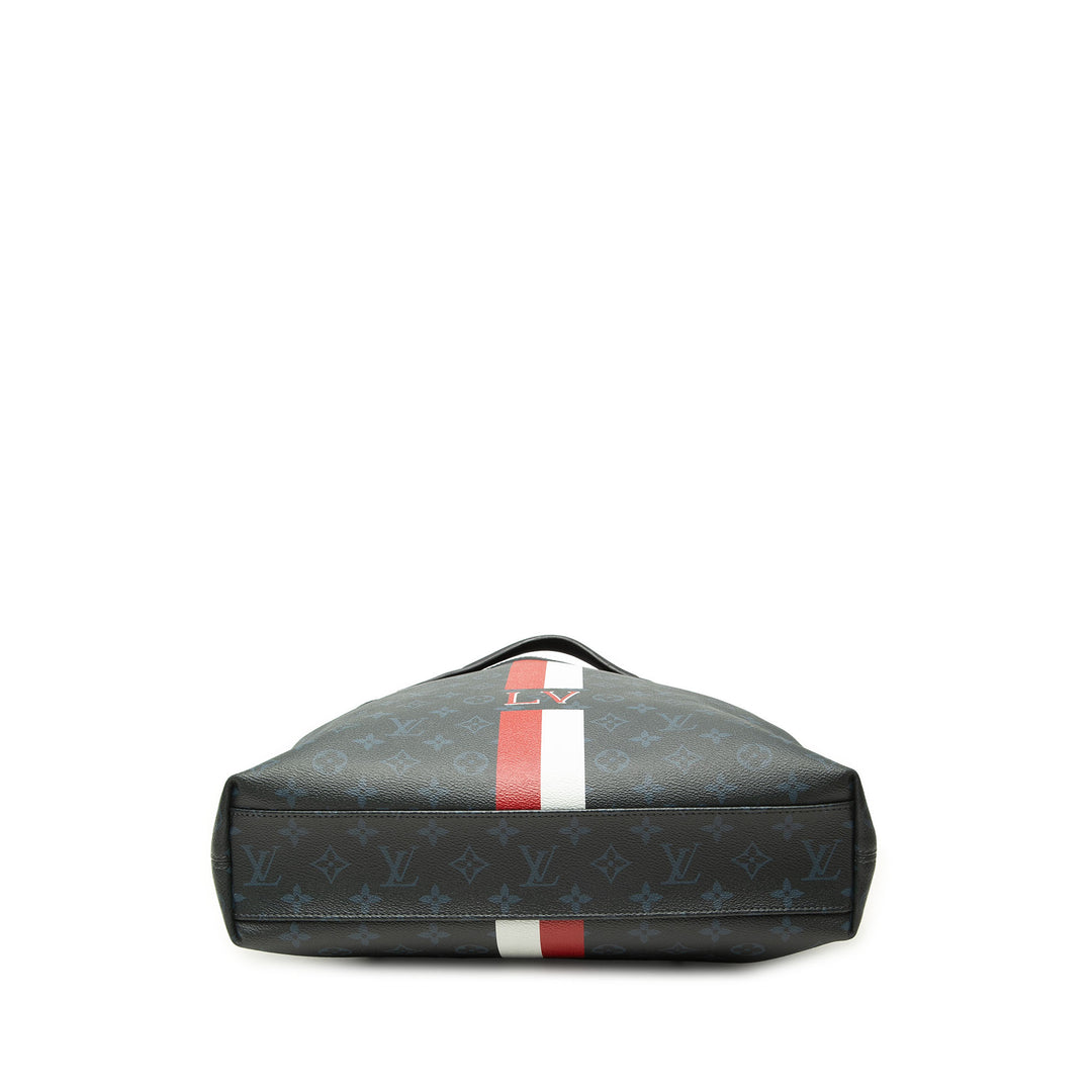Cobalt Stripe Ultralight Sac Monogram Noir