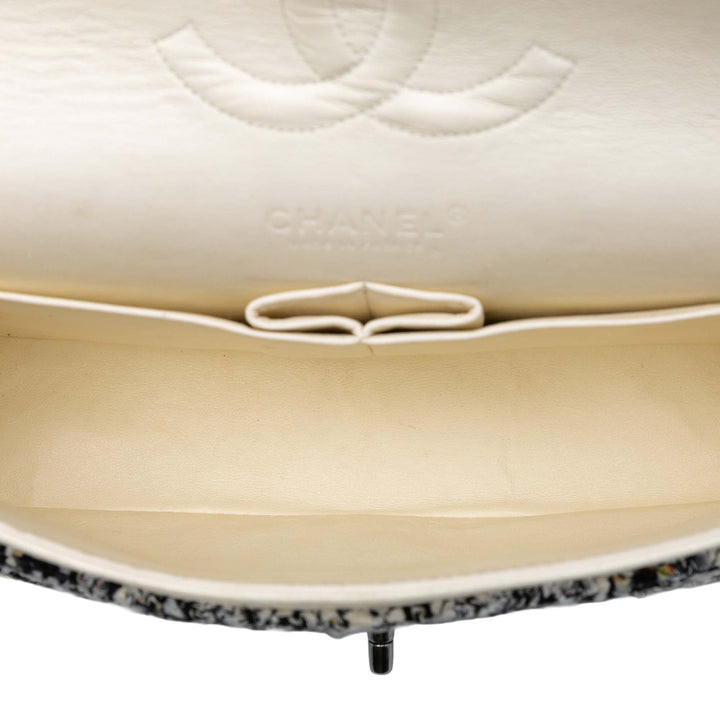 Chanel Medium Classic Tweed Double rabat