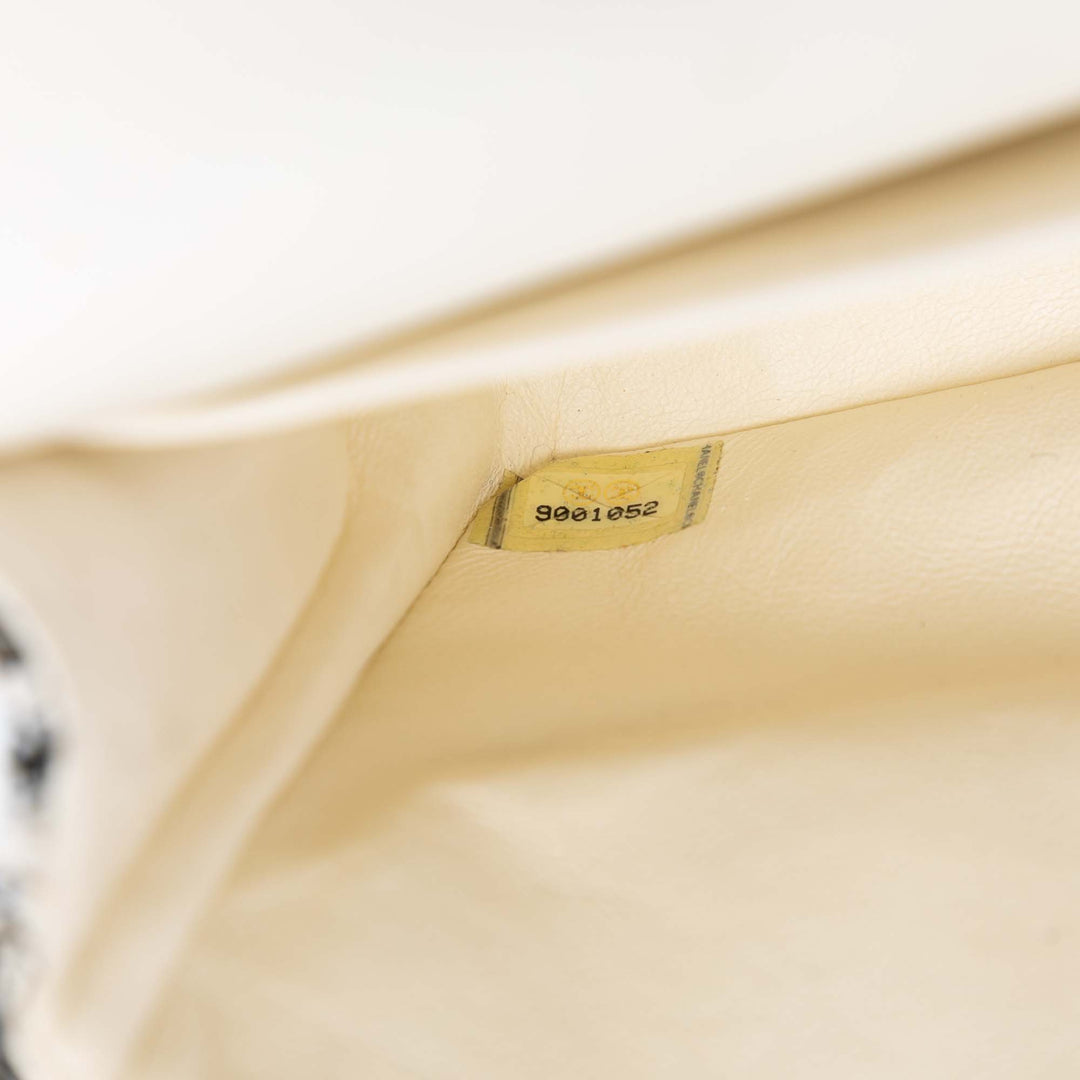 Chanel Medium Classic Tweed Double rabat