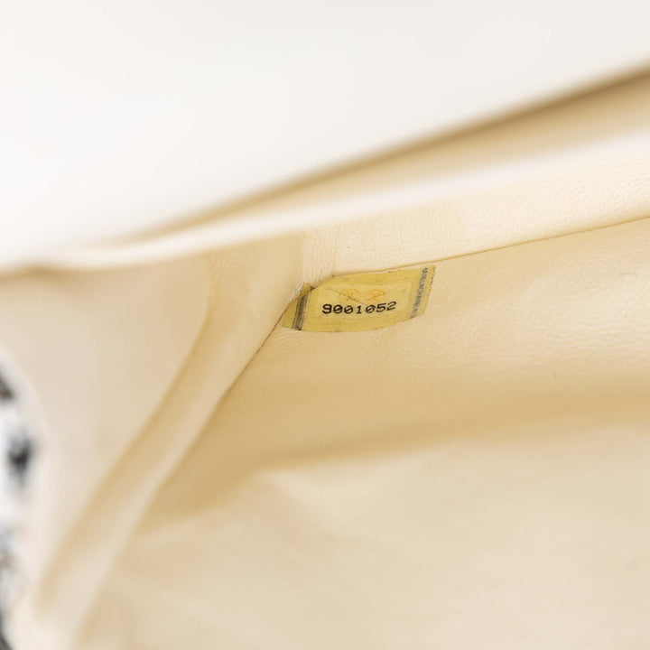 Chanel Medium Classic Tweed Double rabat