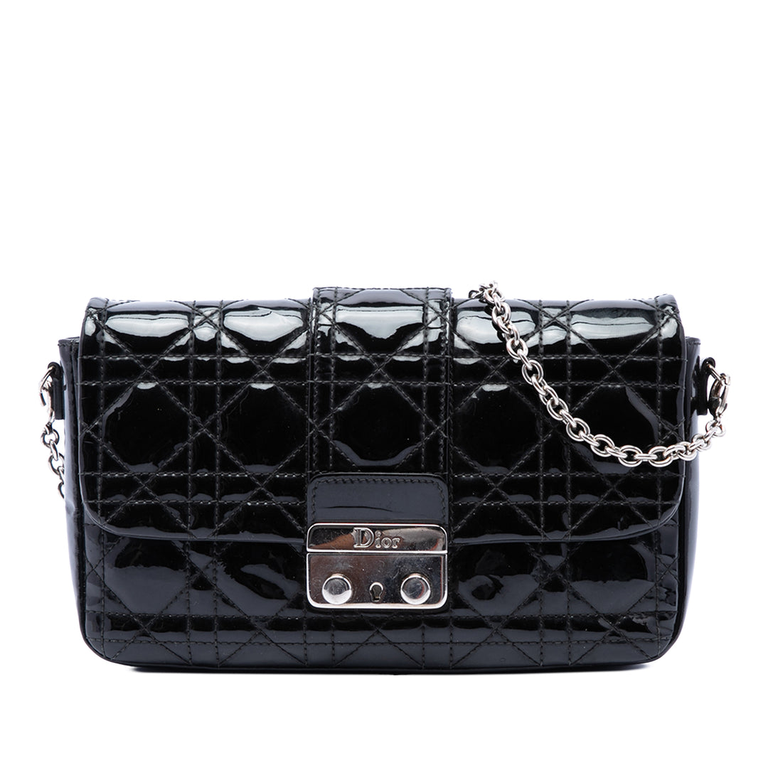 Dior Sac bandoulière Cannage Miss Dior Promenade Noir – vue principale – GABY PARIS