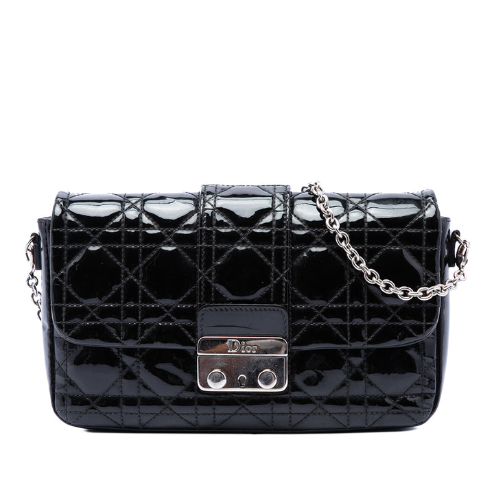 Dior Sac bandoulière Cannage Miss Dior Promenade Noir – vue principale – GABY PARIS