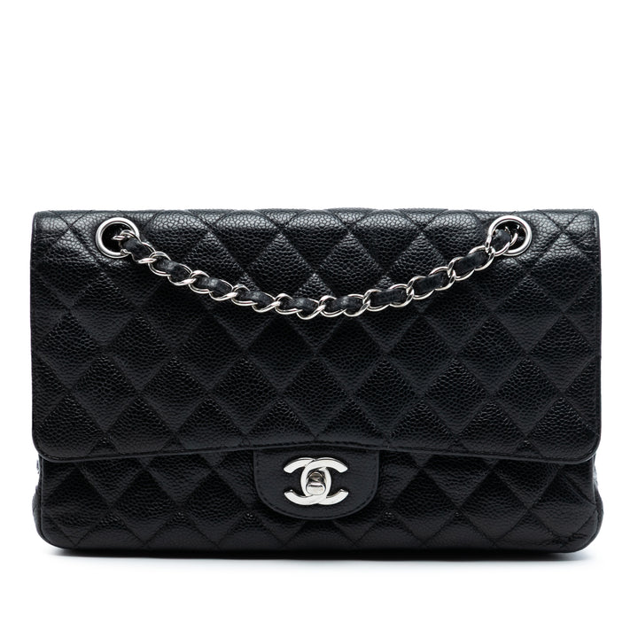 Chanel Medium Classic Caviar Double rabat