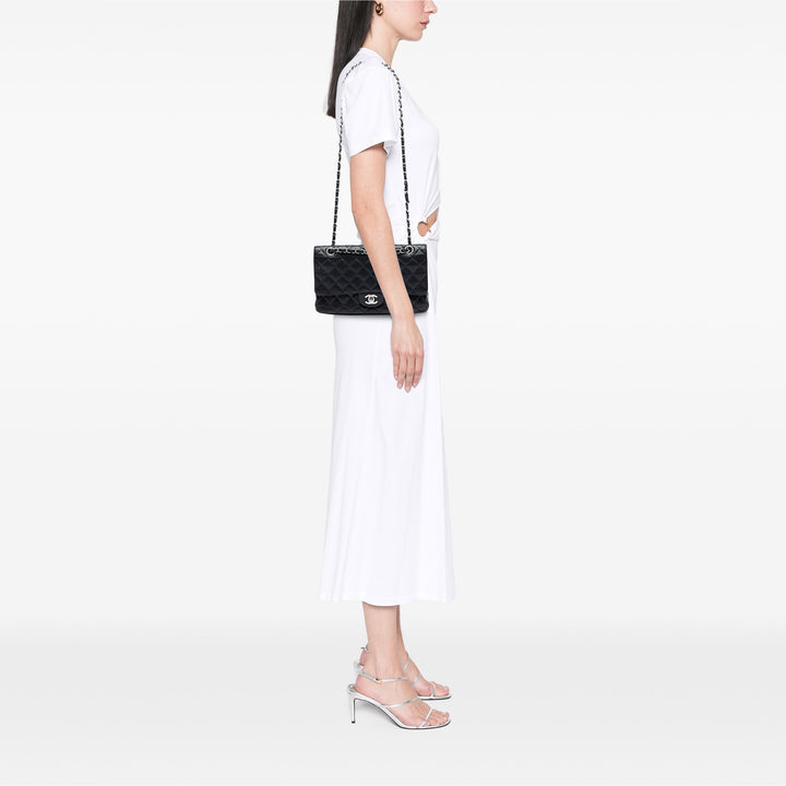 Chanel Medium Classic Caviar Double rabat