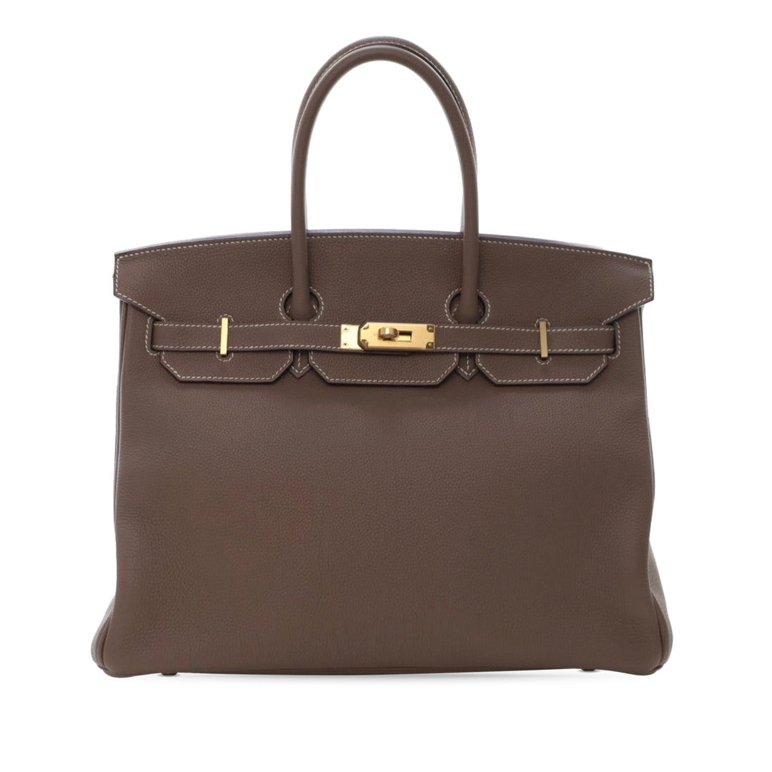 Hermès Birkin Retourne 35 Togo Marron