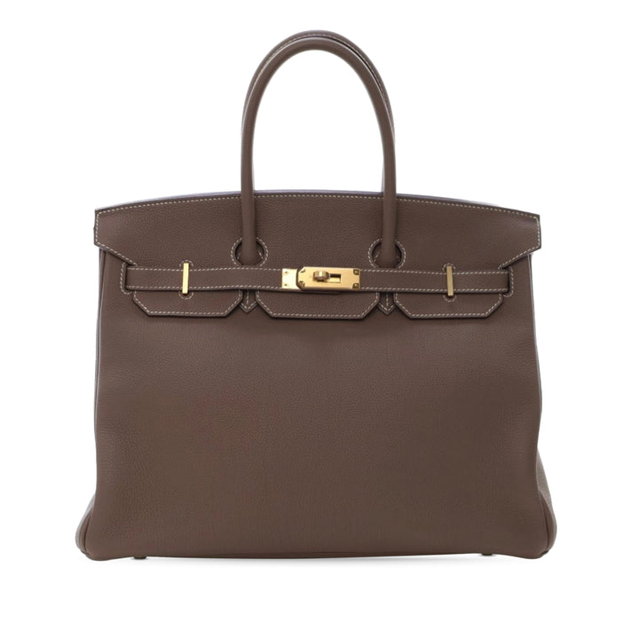 Hermès Birkin Retourne 35 Togo Marron