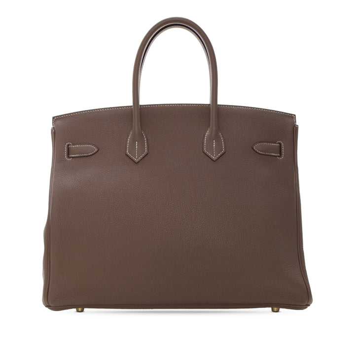 Hermès Birkin Retourne 35 Togo Marron