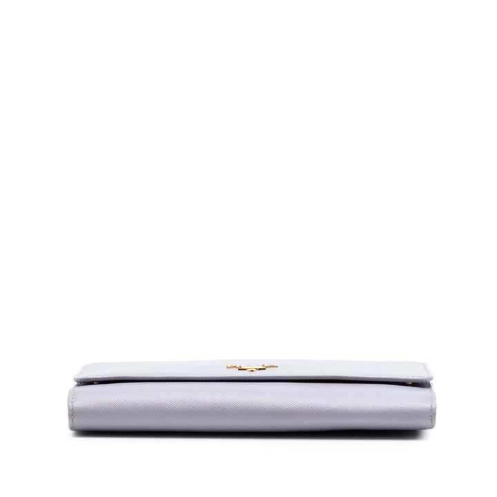 Prada Saffiano Lux Wallet on Chain