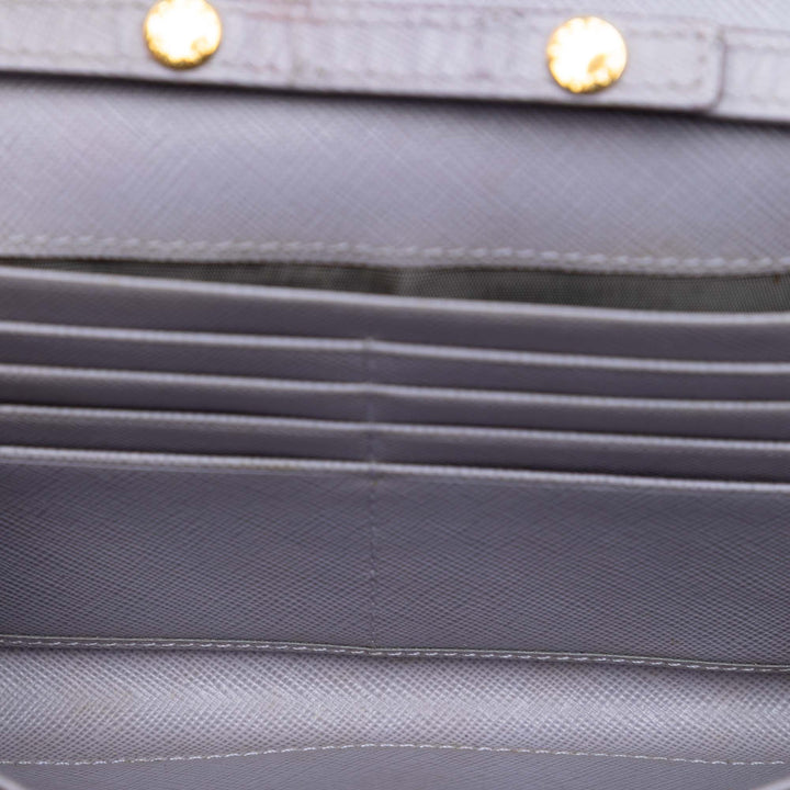 Prada Saffiano Lux Wallet on Chain