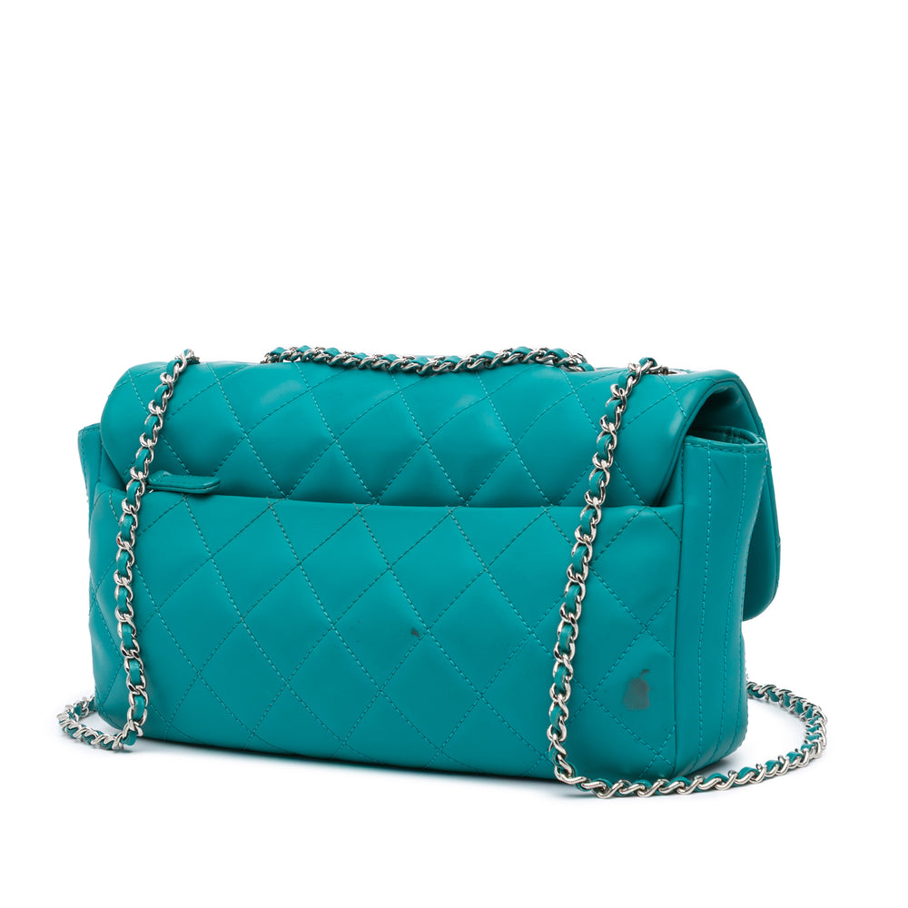 Chanel Paris-Seoul Medium Cuir d’agneau Coco Rain Flap Vert – GABY PARIS Authentique