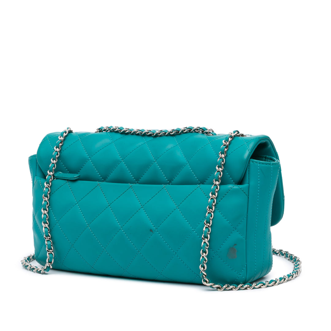 Chanel Paris-Seoul Medium Cuir d’agneau Coco Rain Flap Vert – GABY PARIS Authentique
