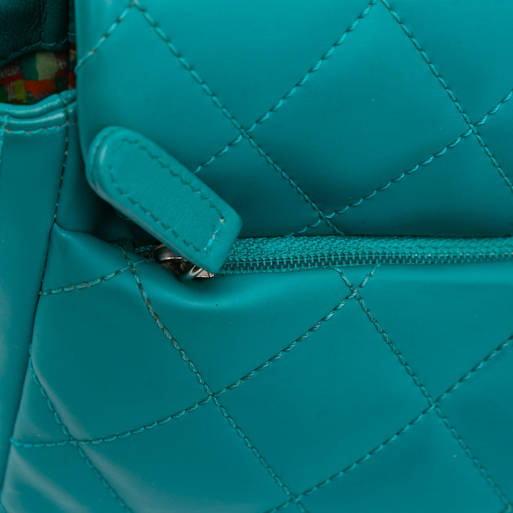 Chanel Paris-Seoul Medium Cuir d’agneau Coco Rain Flap Vert – GABY PARIS Authentique