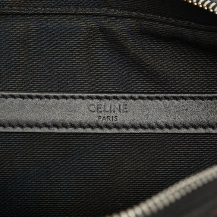 Triomphe Sac Messenger Moyen Triomphe enduite Noir