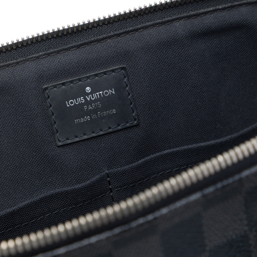 Louis Vuitton Porte Documents Jour Damier Graphite Noir – vue 5 – GABY PARIS