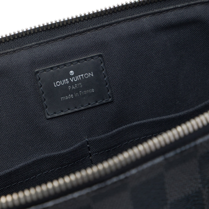 Louis Vuitton Porte Documents Jour Damier Graphite Noir – vue 5 – GABY PARIS
