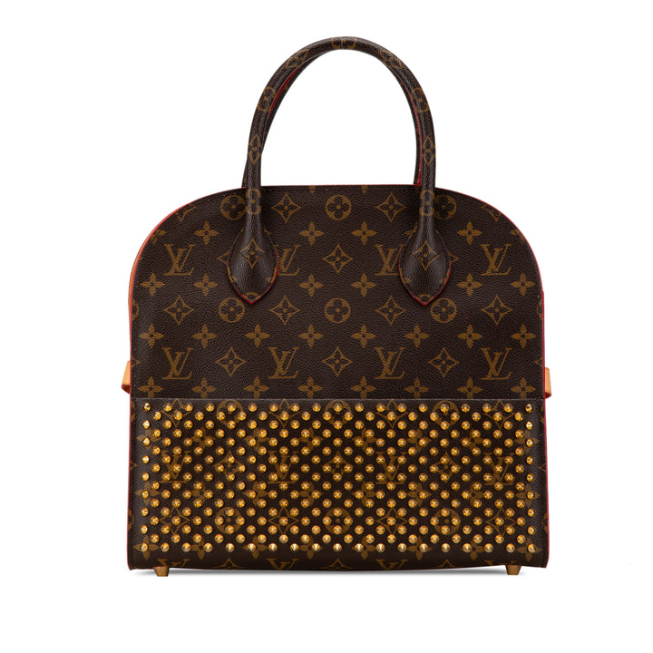 x Christian Louboutin Iconoclast Tote Brown - Gaby Paris