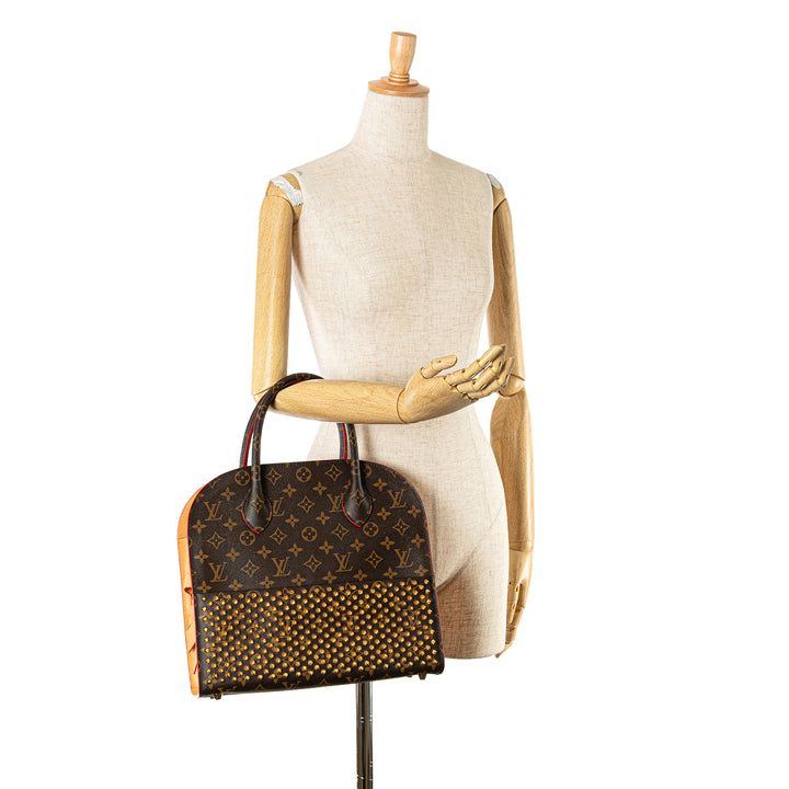 x Christian Louboutin Iconoclast Tote Brown - Gaby Paris