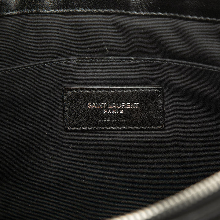 Saint Laurent Étui Chevron Document Noir – vue 5 – GABY PARIS