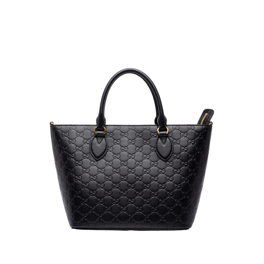 Gucci Cabas Guccissima Petit Noir – vue principale – GABY PARIS