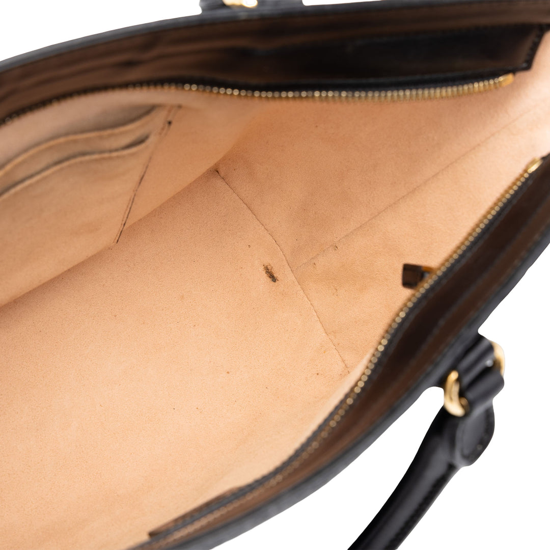 Gucci Cabas Guccissima Petit Noir – vue 5 – GABY PARIS