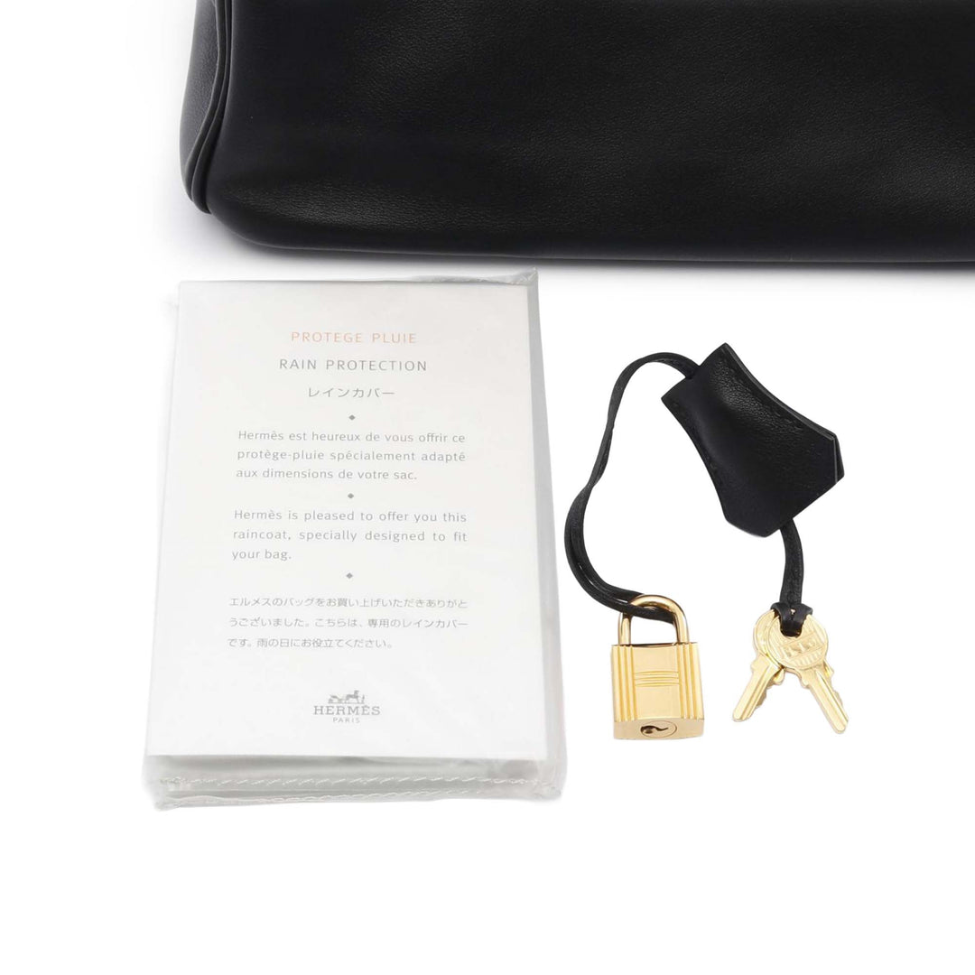 Swift Birkin Retourne 25 Black - Gaby Paris
