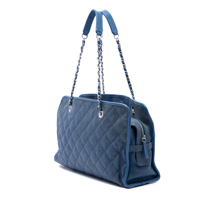 Chanel Matelassé French Riviera Cabas Cuir caviar