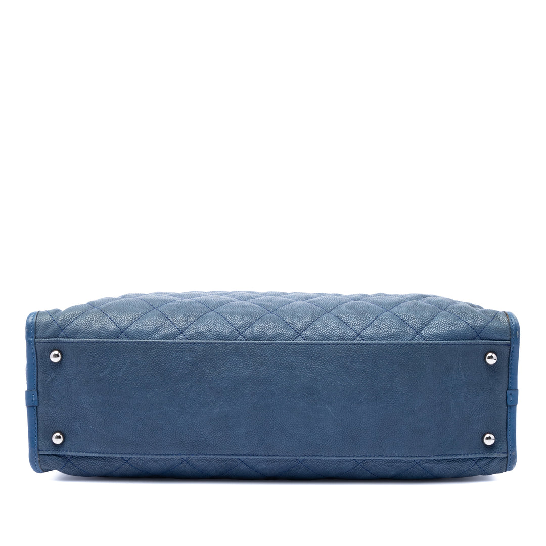 Chanel Matelassé French Riviera Cabas Cuir caviar