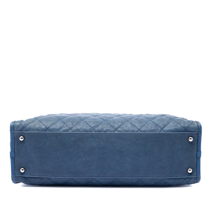 Chanel Matelassé French Riviera Cabas Cuir caviar