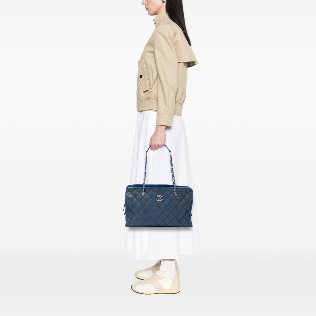 Chanel Matelassé French Riviera Cabas Cuir caviar