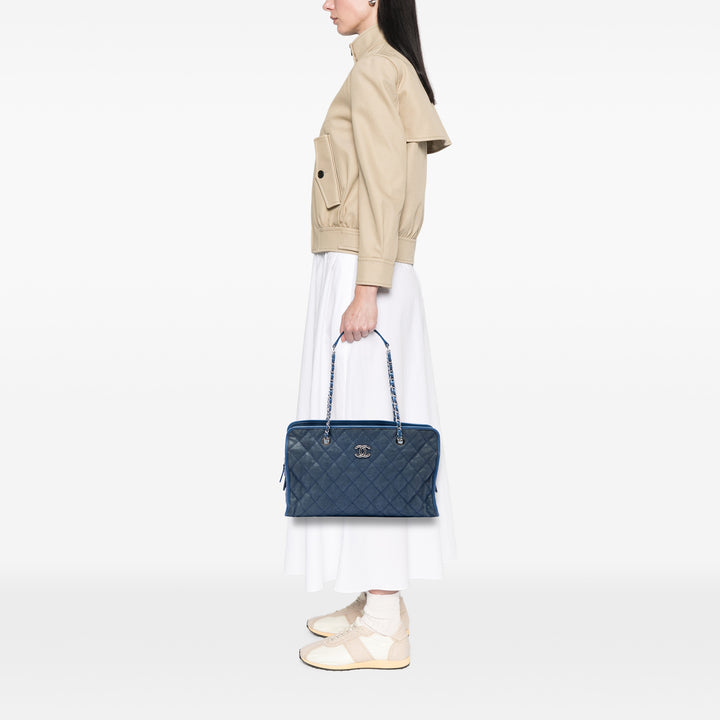 Chanel Matelassé French Riviera Cabas Cuir caviar