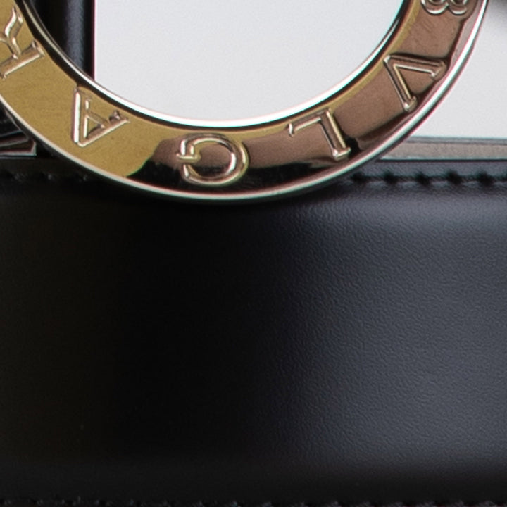 Leather Bvlgari Bvlgari Belt Black - Gaby Paris