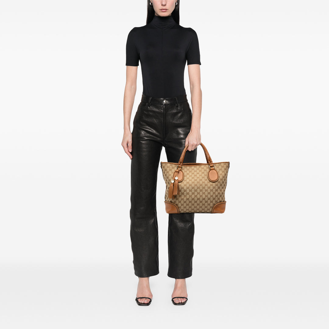 Gucci GG Marrakech Cabas Beige – vue 6 – GABY PARIS