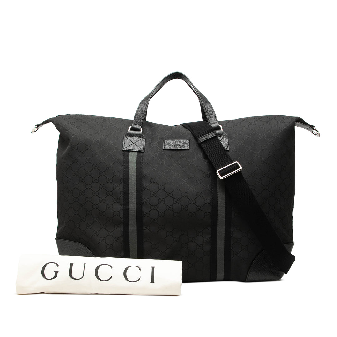 GG Web Duffle Sac XL Noir
