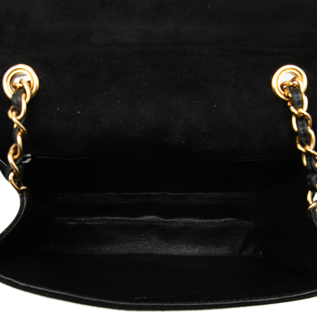Chanel Small CC Matelassé Daim Chain Sac porté croisé