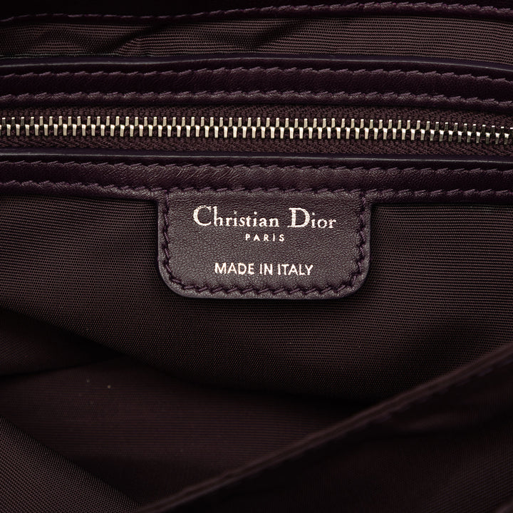 Cannage New Lock Sac Cuir d'agneau Violet