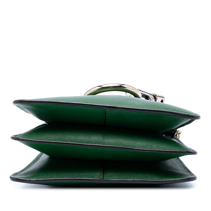 Faye Bracelet Sac Mini Cuir de veau Vert