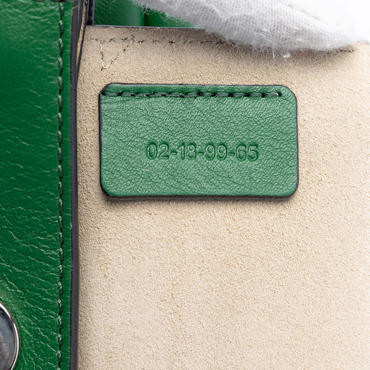 Faye Bracelet Sac Mini Cuir de veau Vert
