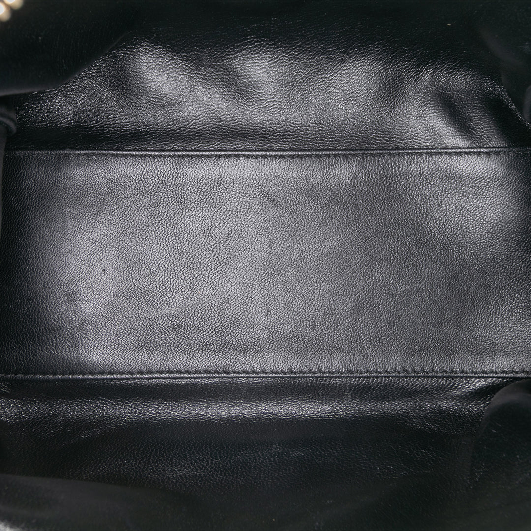 Dior Medium Cuir d’agneau Cannage Pearl Lady Dior Noir – GABY PARIS Authentique
