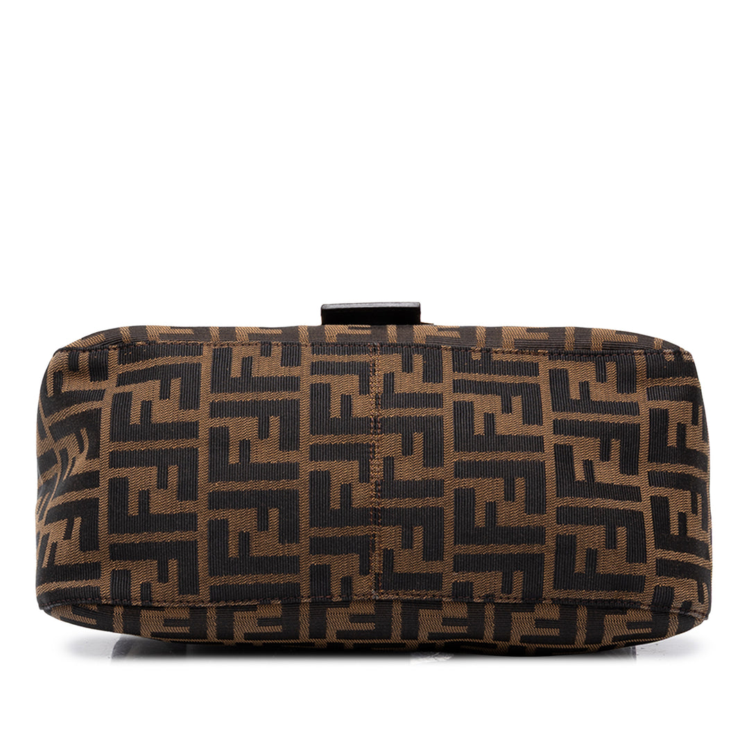 Fendi Sac porté épaule Zucca Mamma Forever Marron – vue 3 – GABY PARIS
