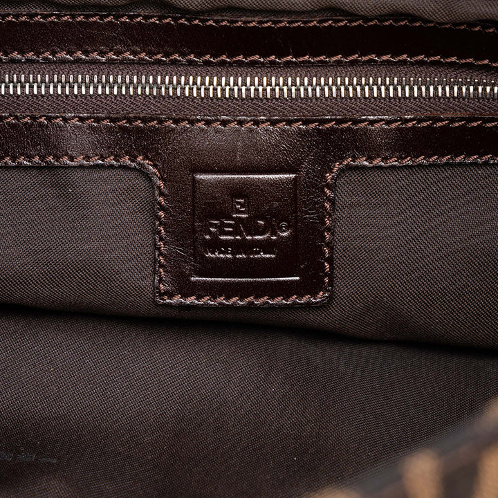 Fendi Sac porté épaule Zucca Mamma Forever Marron – vue 5 – GABY PARIS