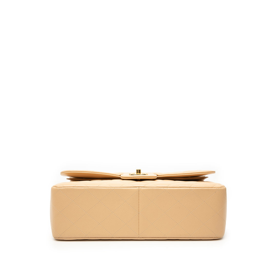 Chanel Jumbo Classic Caviar Double rabat