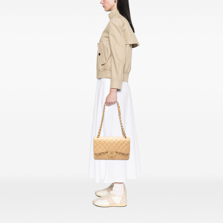 Chanel Jumbo Classic Caviar Double rabat